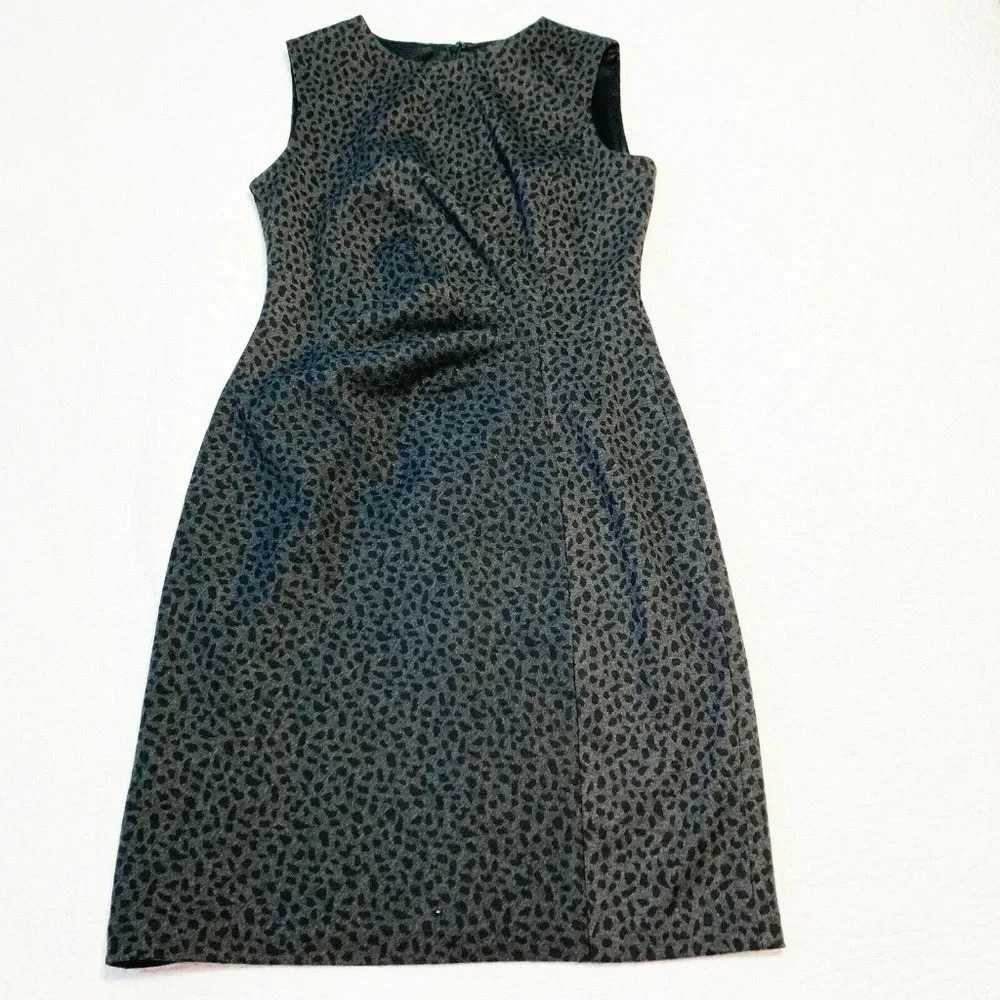 Tahari Size 8 Spotted Katalina Sleeveless Sheath Dress NEW!